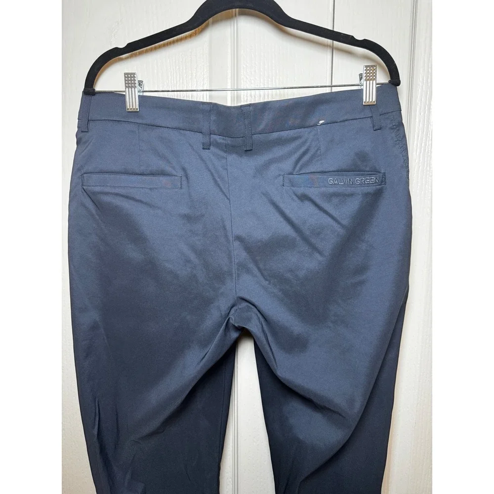 ‼️SALE‼️Galvin Green Mens Golf Pants Navy Blue Technical Performance Trousers